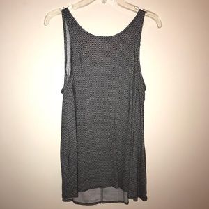 Tank top flowy shirt